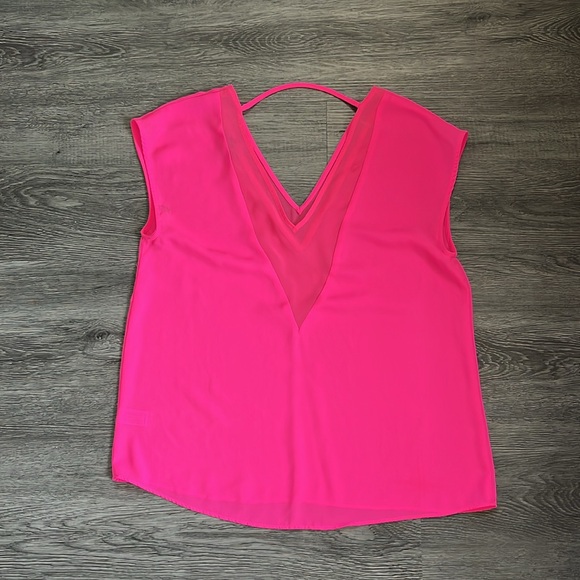 Express hot pink blouse size small - Picture 2 of 3